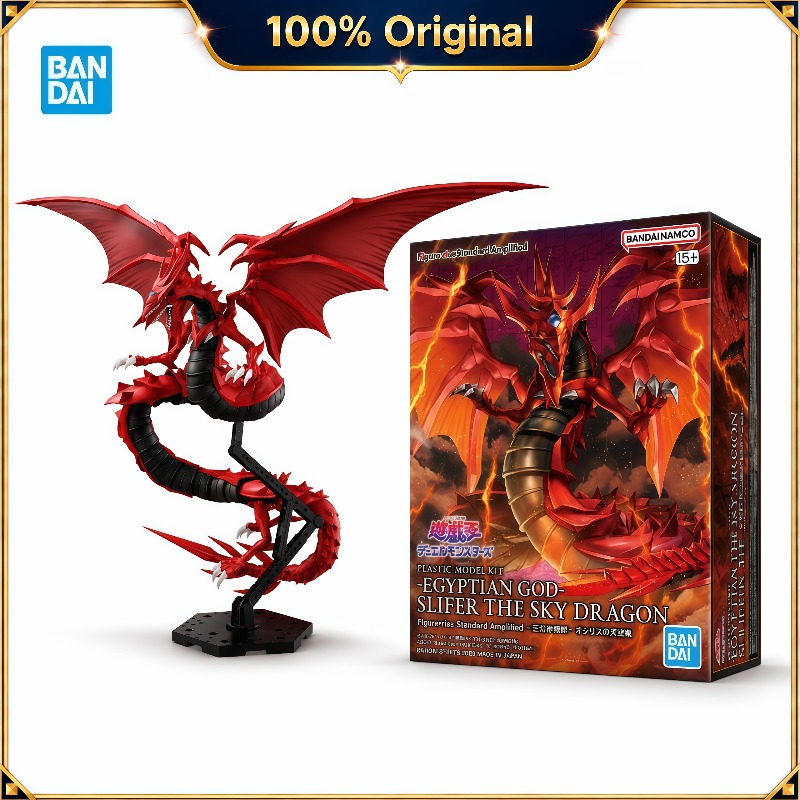 Model Kit Yugioh - 100% أصلي من بانداي، مجموعة نماذج