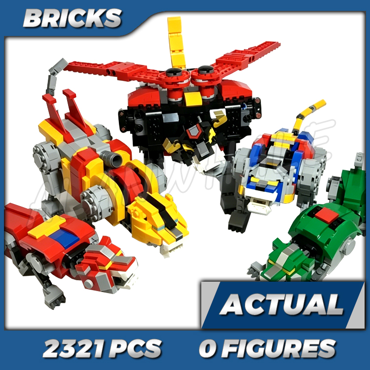 Model Kit Voltron - مجموعة بناء روبوت فولترون الخارق 2321