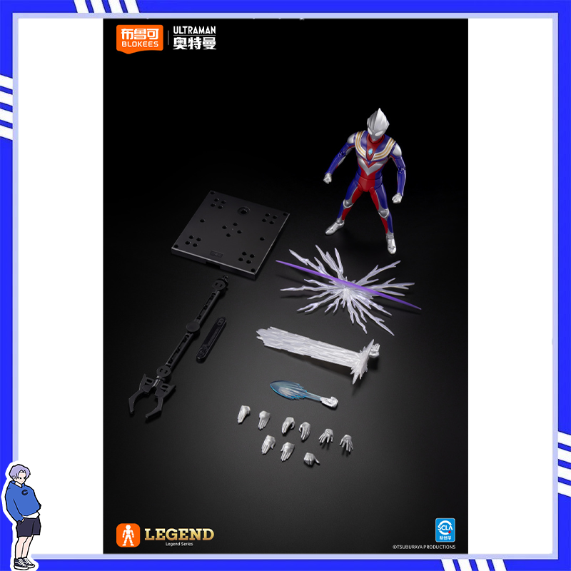 Model Kit Ultraman Tiga - مجموعة نماذج تجميعية جديدة من بلوكيز