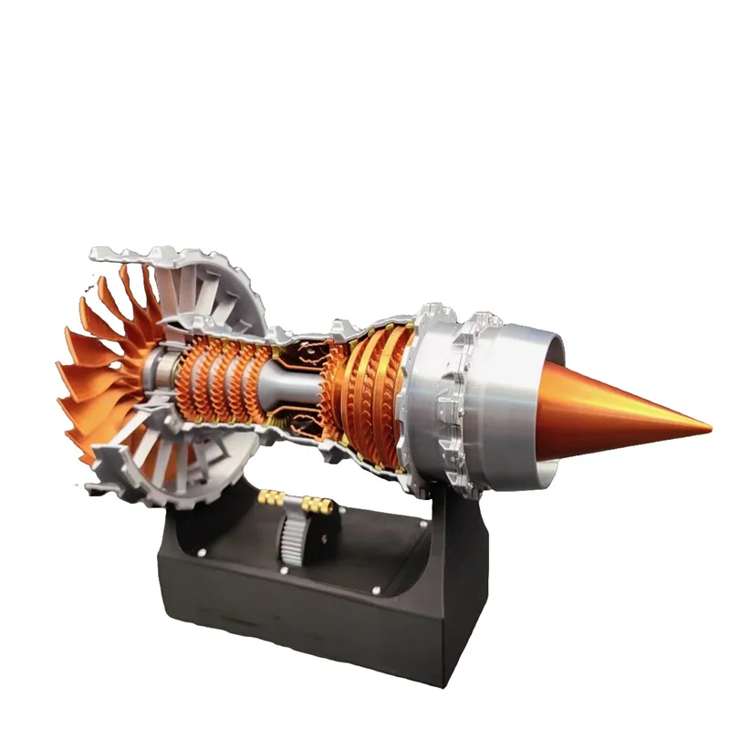 Model Kit Jet Engine - طقم تجميع نموذج الطيران لمحرك توربيني