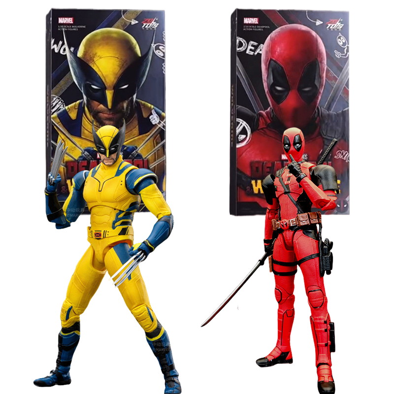 Model Kit Wolverine - شخصيات الأكشن الأصلية لعام 2024 ديدبول