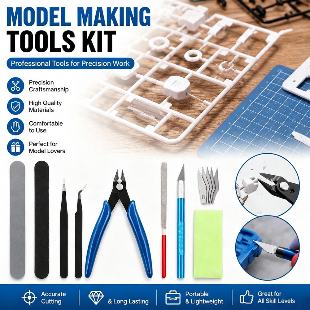 Model Kit Nipper - طقم أدوات نحت مكون من 14