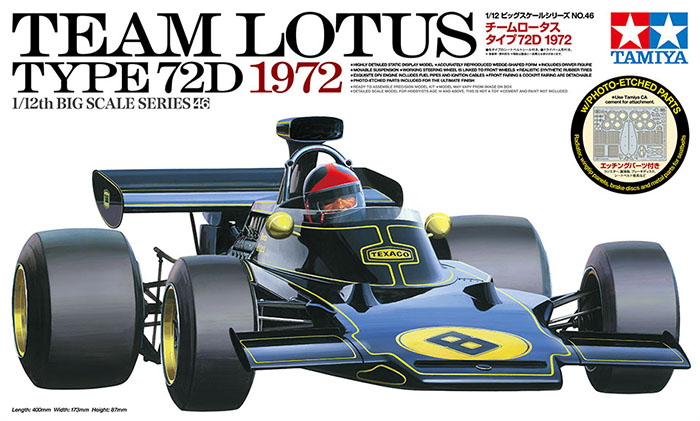 Model Kit F1 - تاميا 12046 نموذج مجمع ثابت 1/12