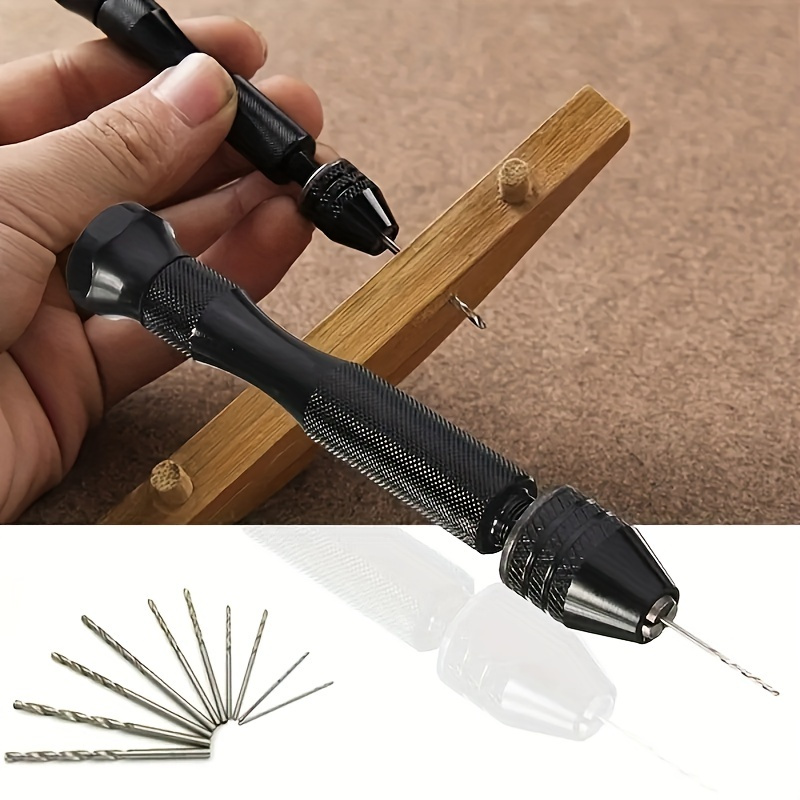 Pin Vice Micro - 11 قطعة/المجموعة/مجموعة من ملزمة دبوس ألومنيوم