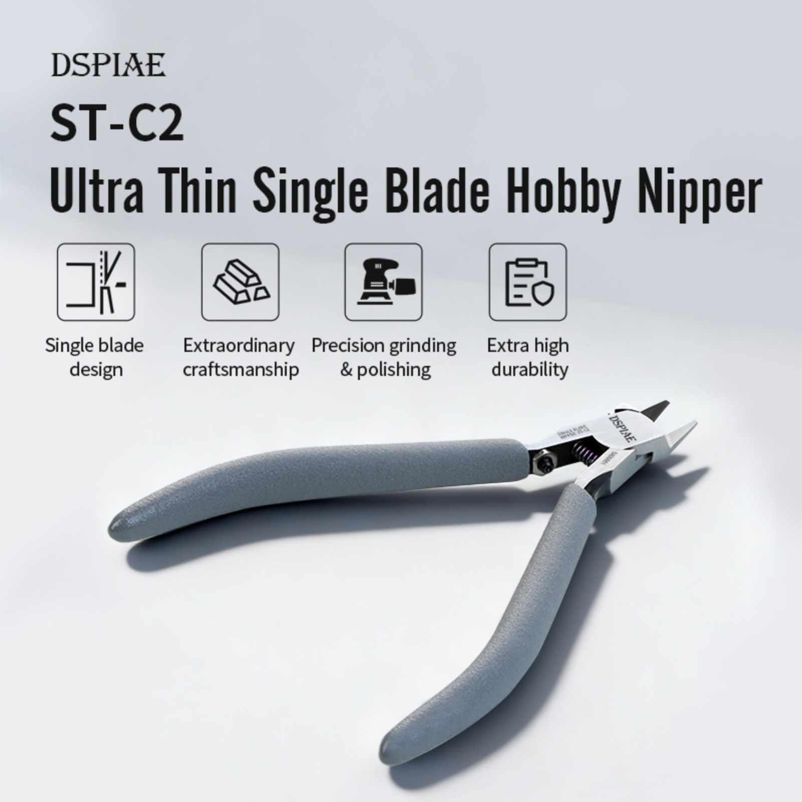 DSPIAE ST-C2 رقيقة جدا شفرة وا - مراجعة Model Kit Nipper وسعره