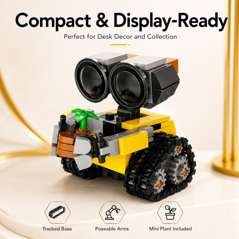مجموعة مكعبات بناء روبوت صغير، - مراجعة Model Kit Plastic وسعره