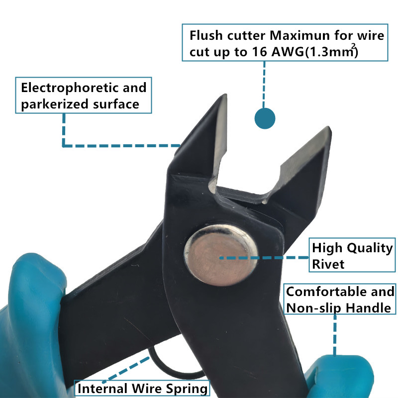 كماشة قطع كابل الأسلاك الصغيرة - مراجعة Model Kit Nipper وسعره