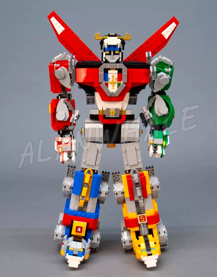مجموعة بناء روبوت فولترون الخا - مراجعة Model Kit Voltron وسعره