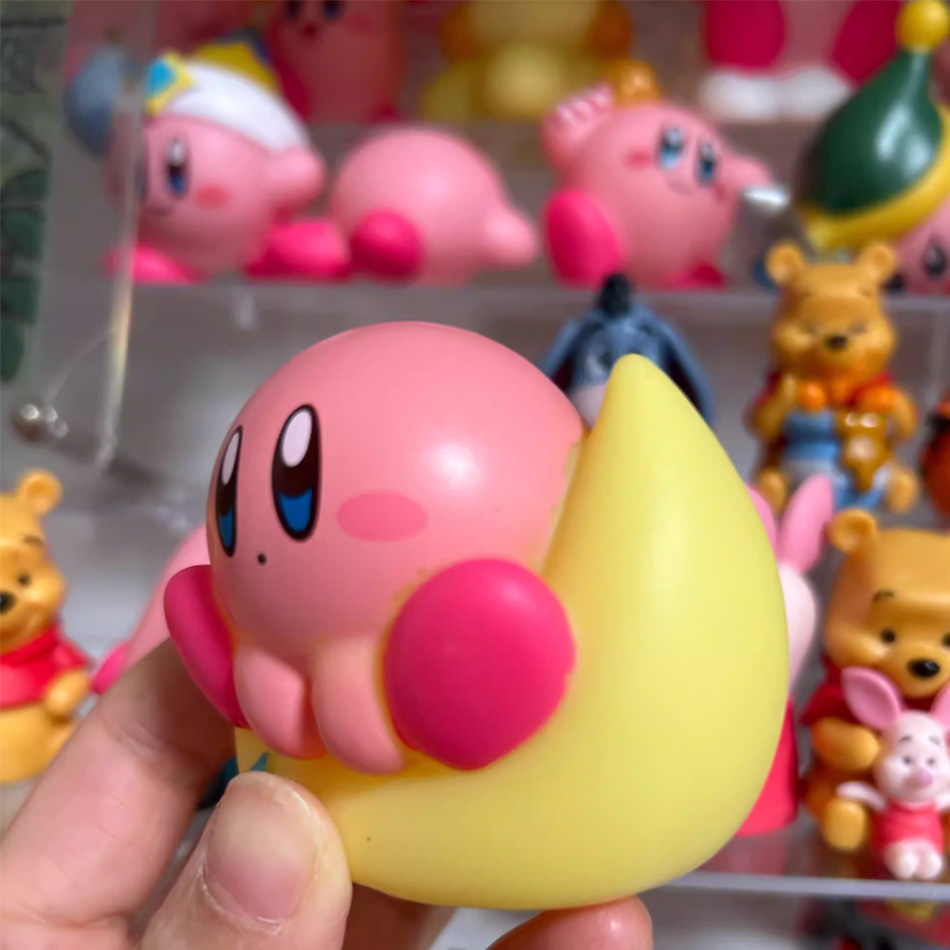 تمثال كيربي الأنمي الوردي اللط - مراجعة Model Kit Kirby وسعره
