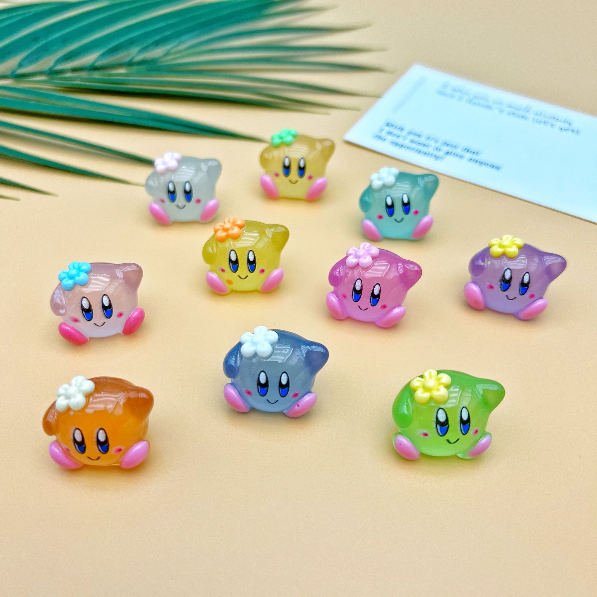10 قطعة ستار كيربي عمل الشكل م - مراجعة Model Kit Kirby وسعره