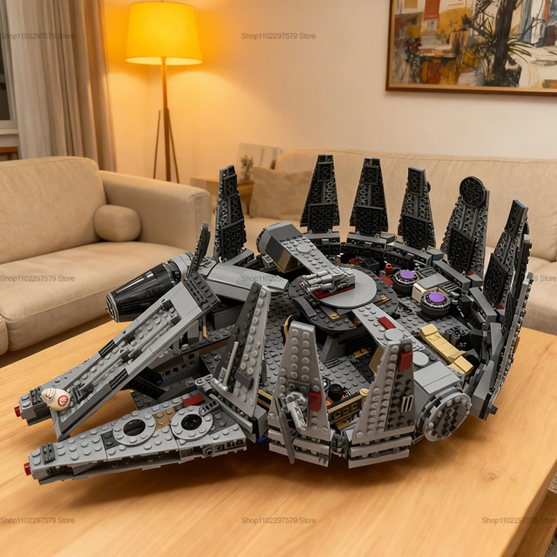 مجموعة مكعبات بناء مركبة فضائي - مراجعة Model Kit Star Wars وسعره