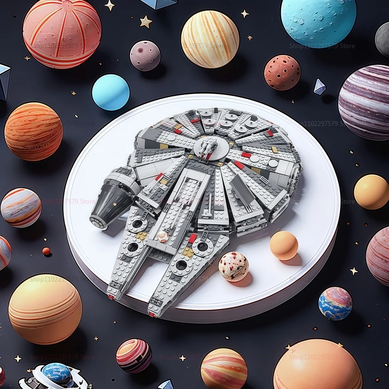 مجموعة مكعبات بناء مركبة فضائي - مراجعة Model Kit Star Wars وسعره