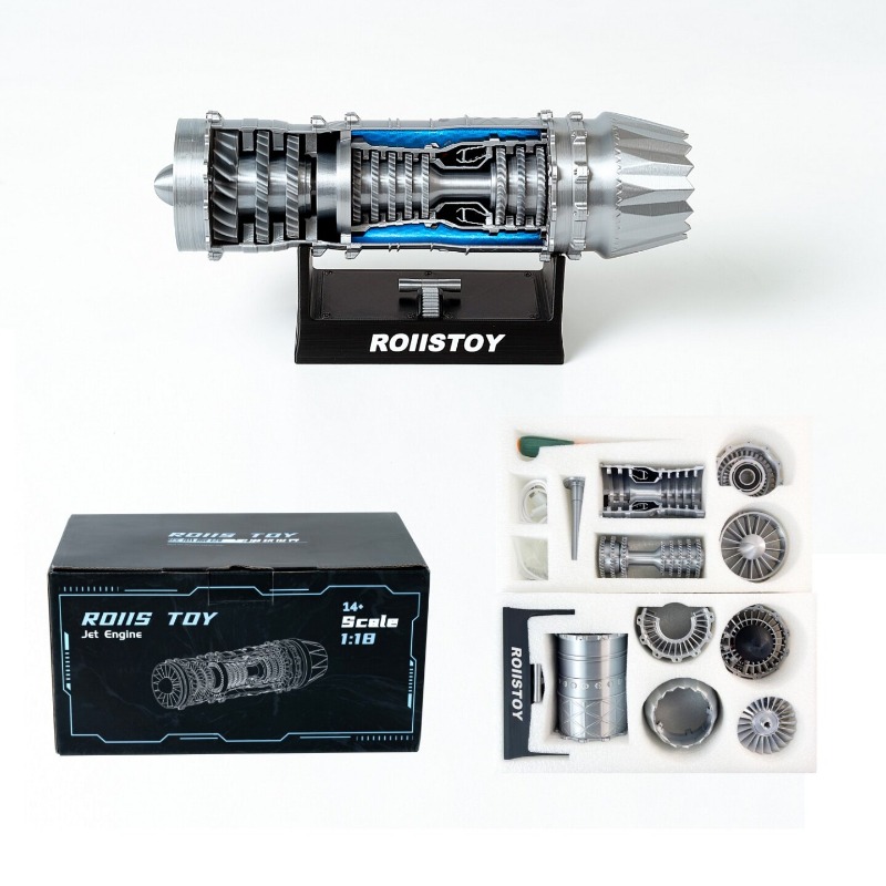 طقم نموذج J35 تيربوفايتر، نموذ - مراجعة Model Kit Jet Engine وسعره
