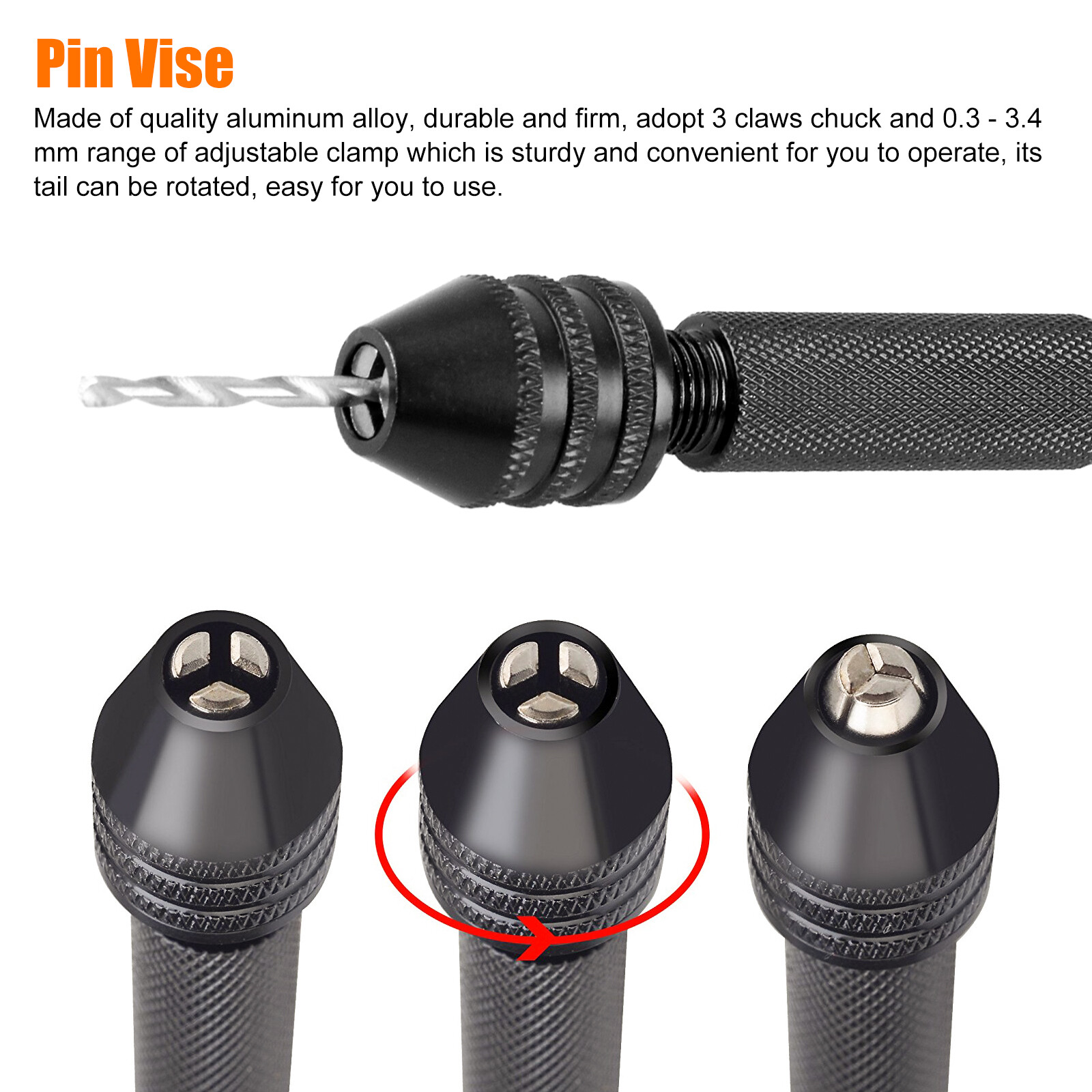 مجموعة من 60 قطعة من مثاقب الي - مراجعة Pin Vice Micro وسعره