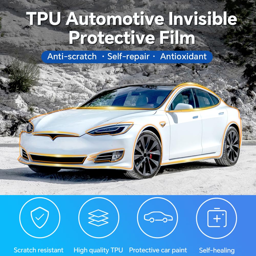 فيلم حماية الطلاء من مادة TPU  - مراجعة Paint Model Kit وسعره