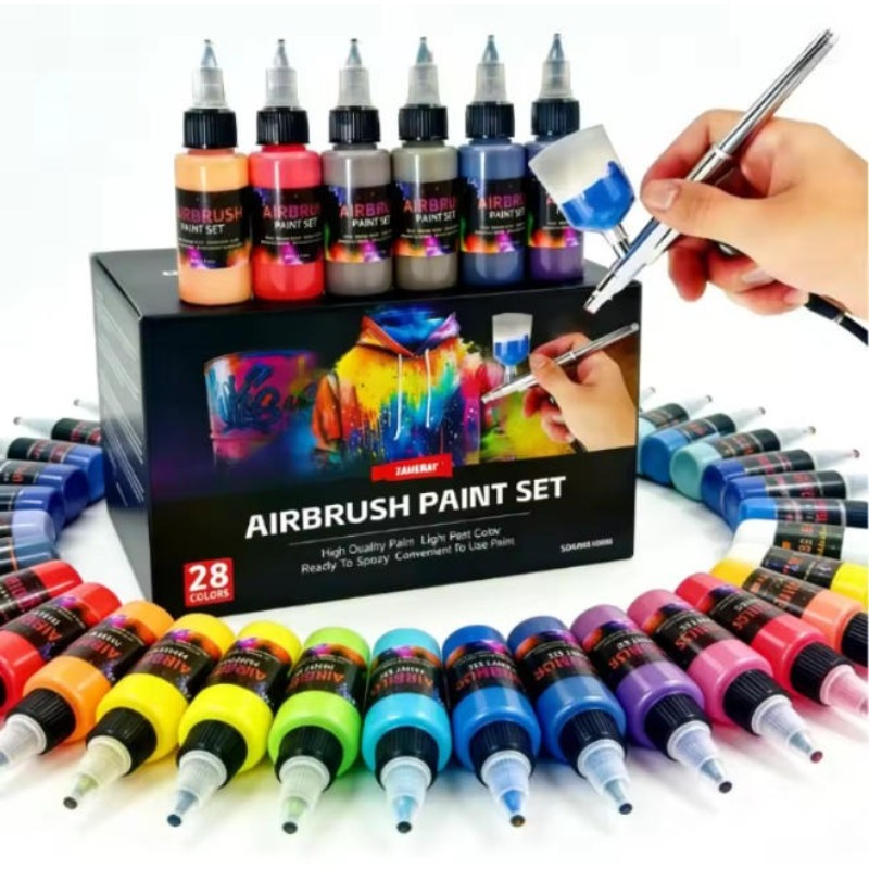 مجموعة ألوان أكريليك مائية للر - مراجعة Paint Model Kit وسعره