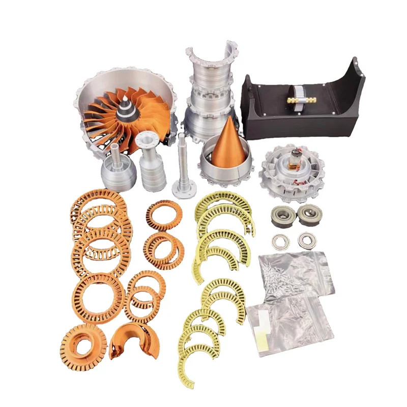 طقم تجميع نموذج الطيران لمحرك  - مراجعة Model Kit Jet Engine وسعره