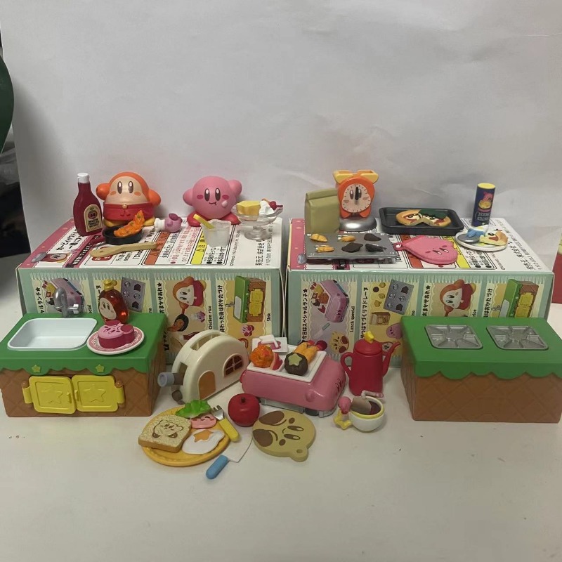 مجموعة من 8 قطع مجسمات أنمي كي - مراجعة Model Kit Kirby وسعره