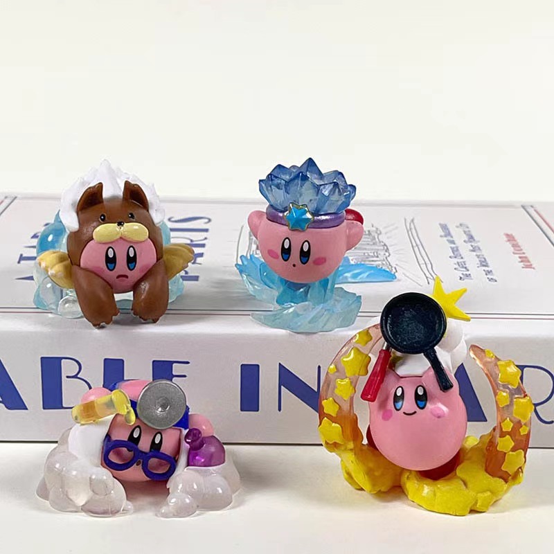 مجموعة من 4 قطع شخصيات كيربي ا - مراجعة Model Kit Kirby وسعره