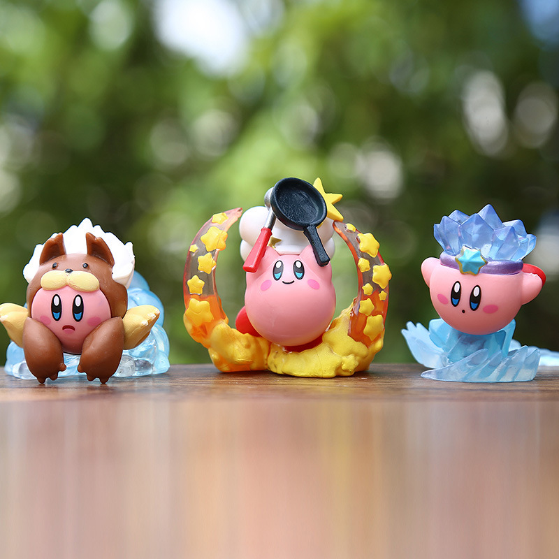 مجموعة من 4 قطع شخصيات كيربي ا - مراجعة Model Kit Kirby وسعره