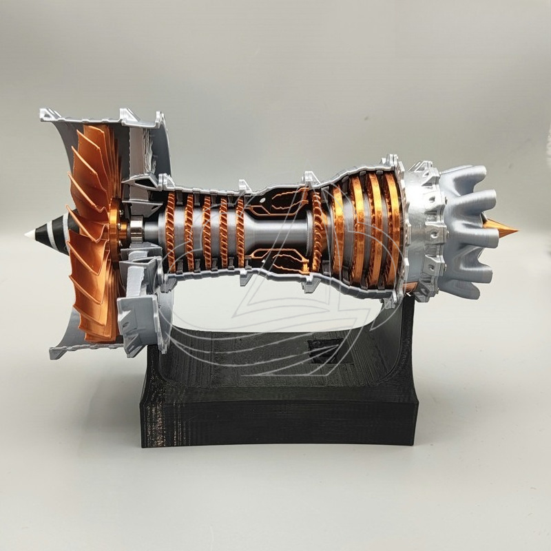نموذج محرك توربيني صغير قابل ل - مراجعة Model Kit Jet Engine وسعره