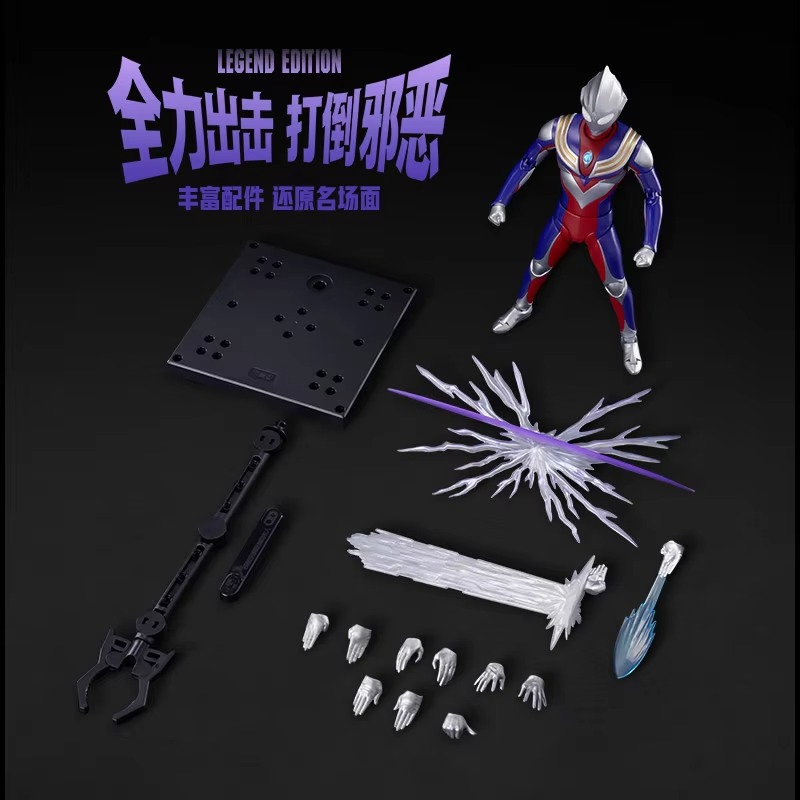 متوفر في المخزون: مجسم شخصية أ - مراجعة Model Kit Ultraman Tiga وسعره