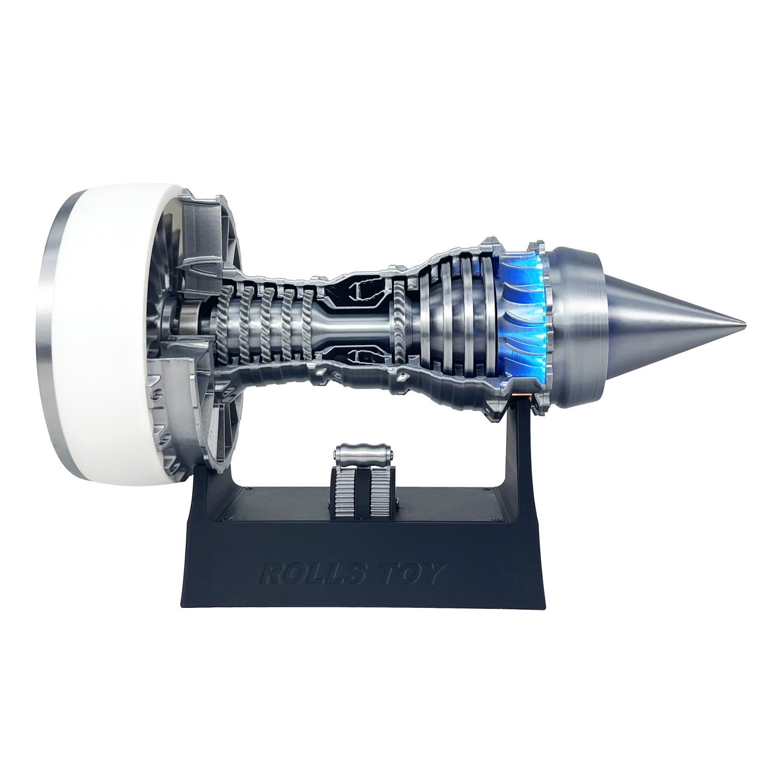 نموذج محرك توربيني مطبوع ثلاثي - مراجعة Model Kit Jet Engine وسعره