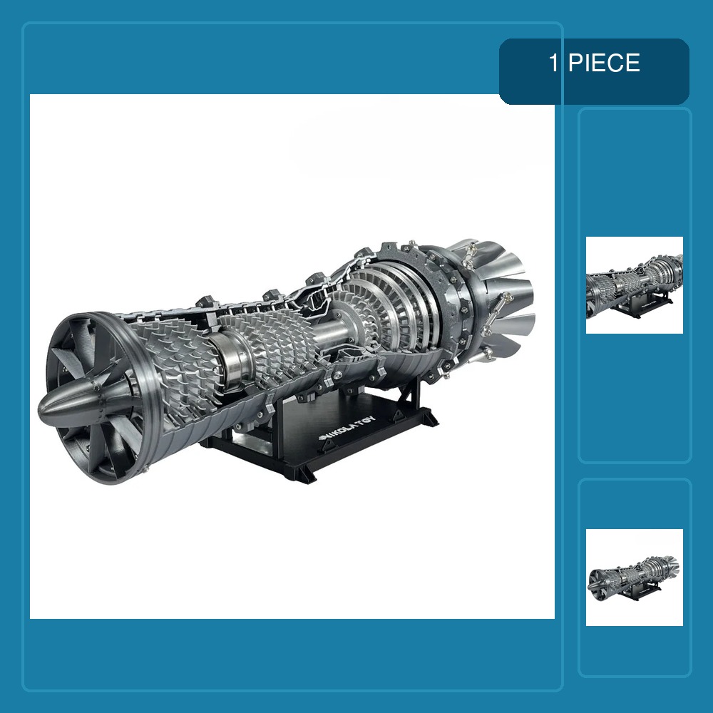 طقم نموذج محرك توربيني GEJ79،  - مراجعة Model Kit Jet Engine وسعره