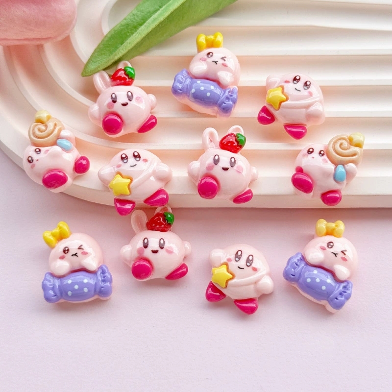 7 قطع/مجموعة إكسسوارات راتنجية - مراجعة Model Kit Kirby وسعره