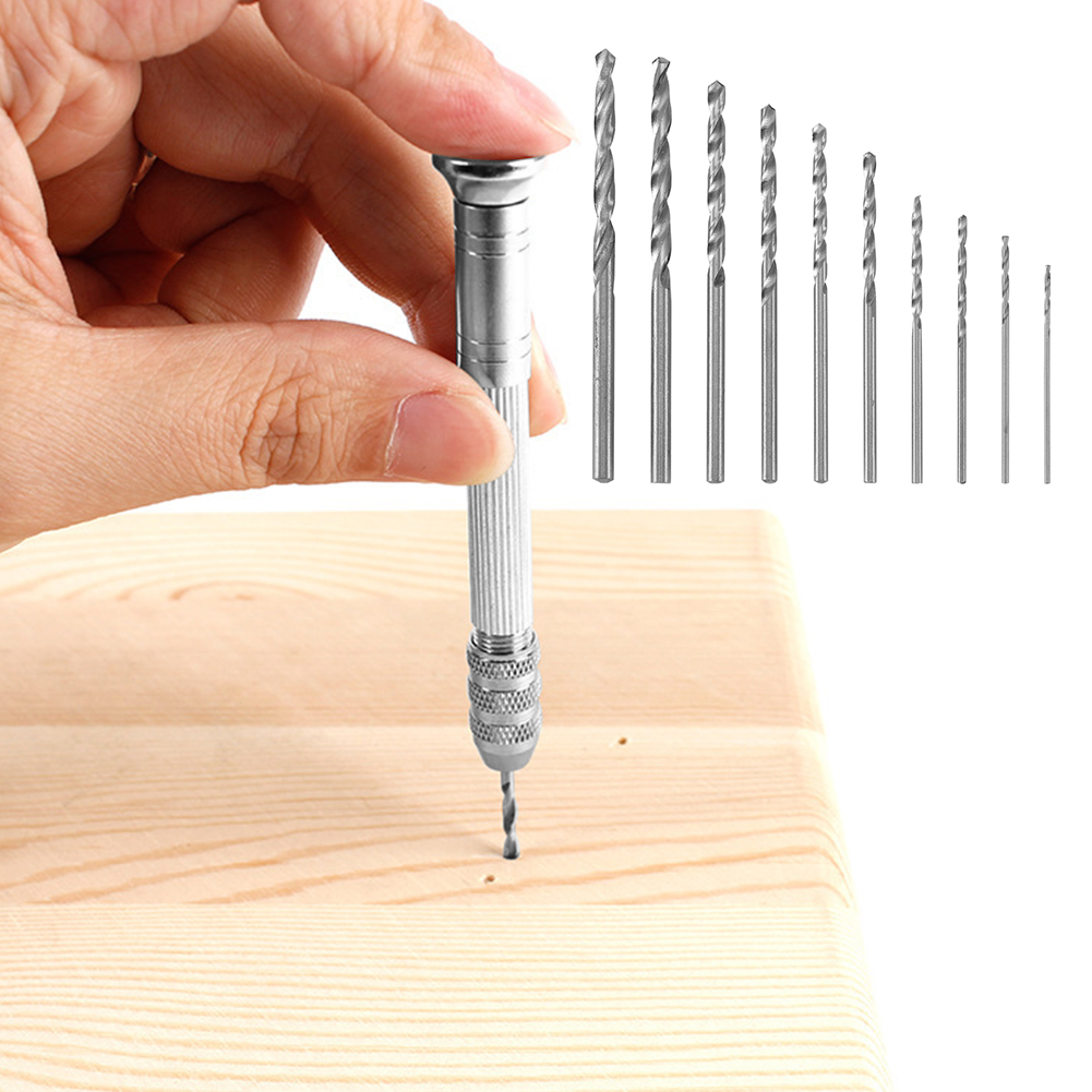 مثقاب يدوي حلزوني عالي السرعة  - مراجعة Pin Vice Micro وسعره