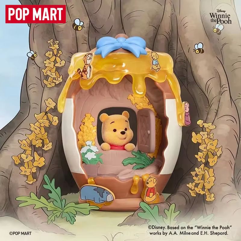 جديد ورائج POP MART سلسلة ويني - مراجعة Model Kit House وسعره