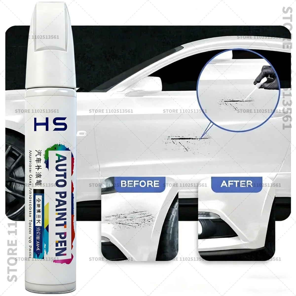 قلم طلاء لإصلاح خدوش السيارات  - مراجعة Paint Model Kit وسعره