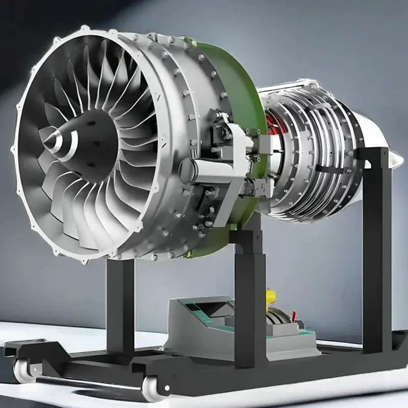 TECHING 1000 + أجزاء توربوفان  - مراجعة Model Kit Jet Engine وسعره