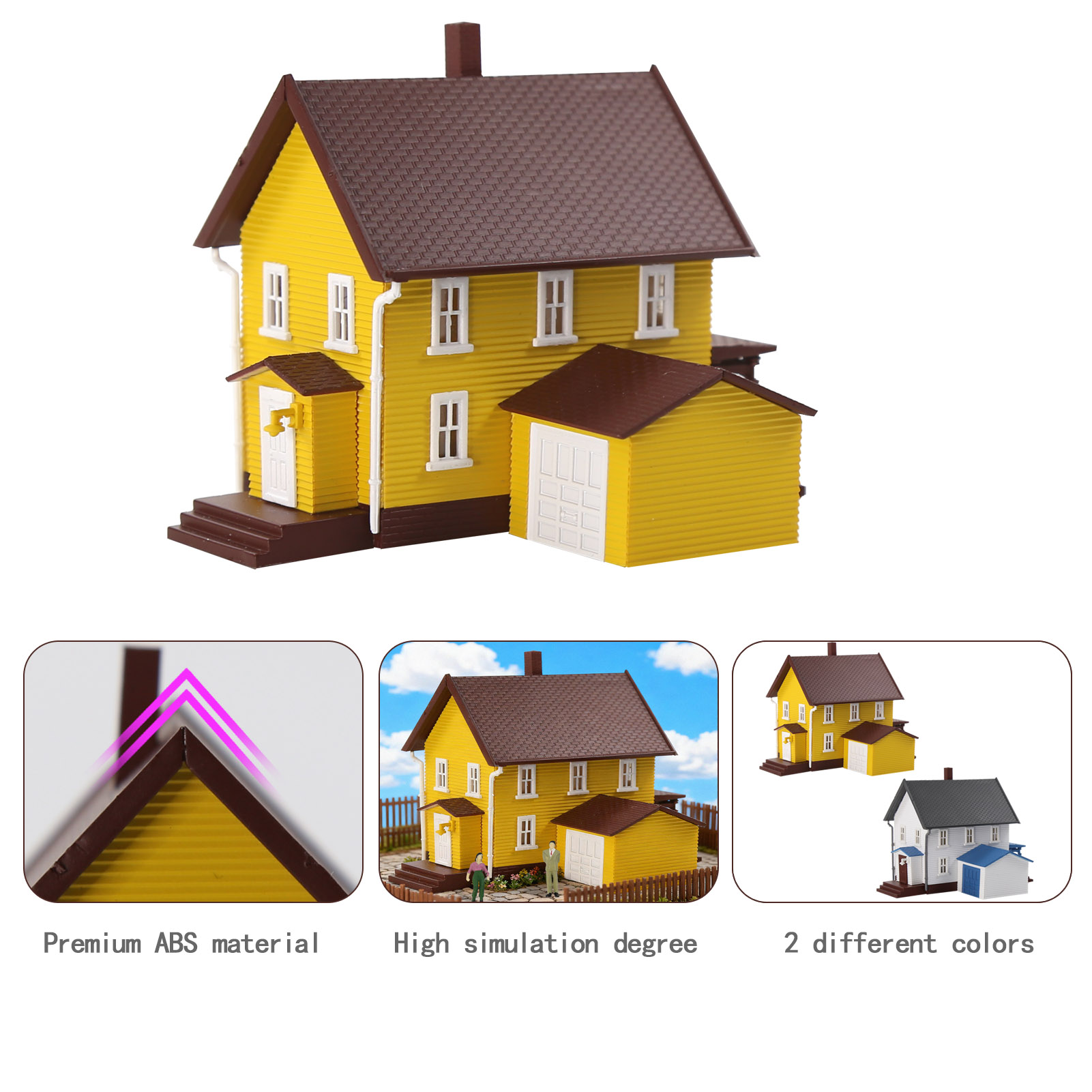Evemodel N Scale 1:160 طقم منز - مراجعة Model Kit House وسعره