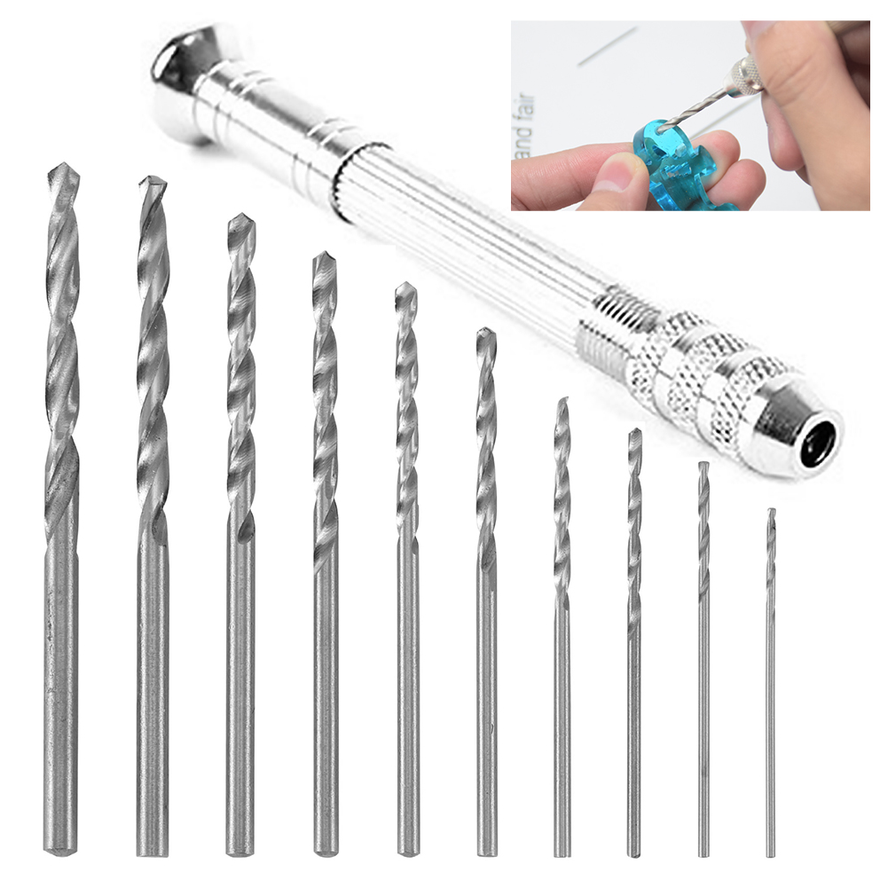 مثقاب يدوي حلزوني عالي السرعة  - مراجعة Pin Vice Micro وسعره