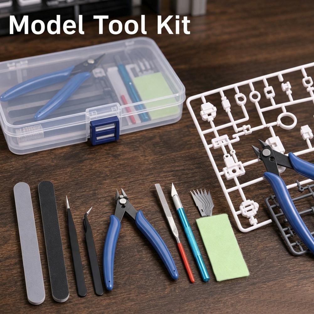 طقم أدوات نحت مكون من 14 قطعة، - مراجعة Model Kit Nipper وسعره