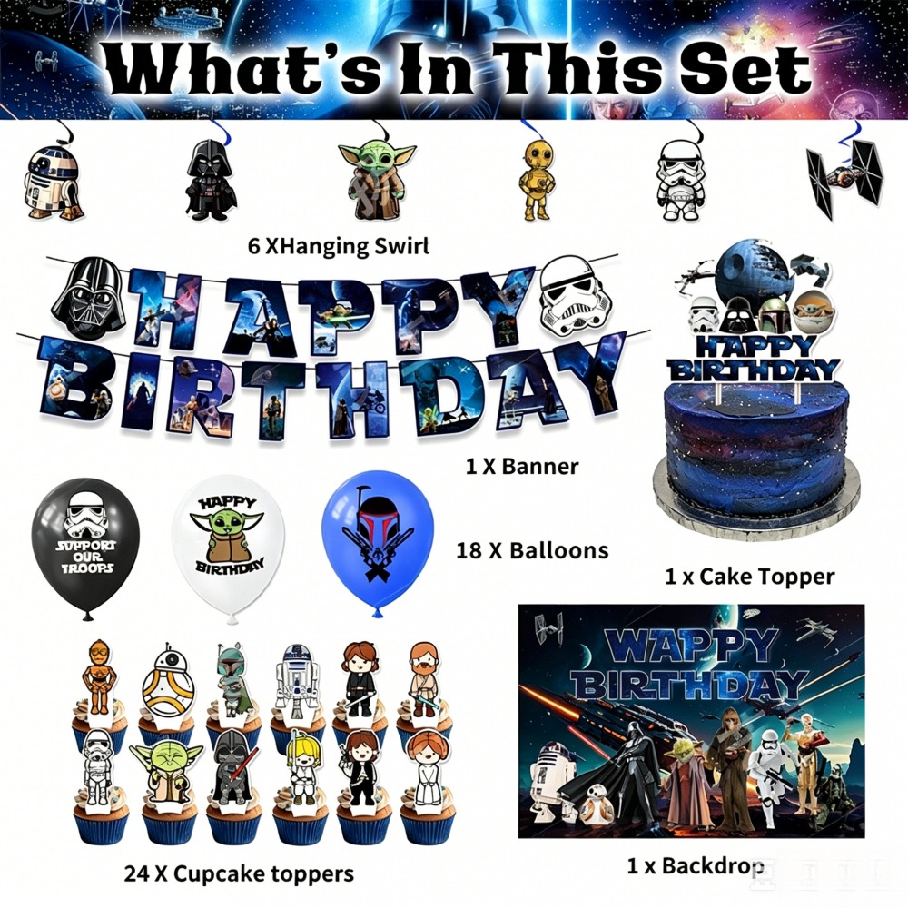 مستلزمات حفلات أعياد الميلاد ب - مراجعة Model Kit Star Wars وسعره