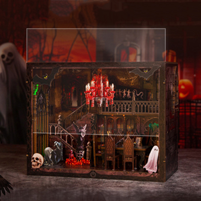 لتقوم بها بنفسك كتاب خشبي زاوي - مراجعة Model Kit House وسعره