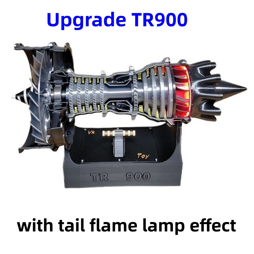 DIY تجميع لعبة الطائرات النفاث - مراجعة Model Kit Jet Engine وسعره