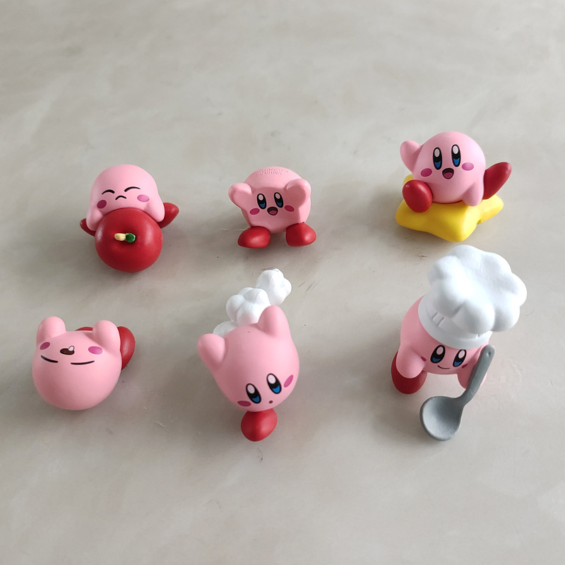 مجموعة من 6 قطع من شخصيات كيرب - مراجعة Model Kit Kirby وسعره