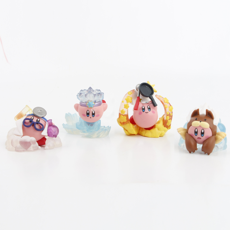 مجموعة من 4 قطع لتزيين الكيك،  - مراجعة Model Kit Kirby وسعره