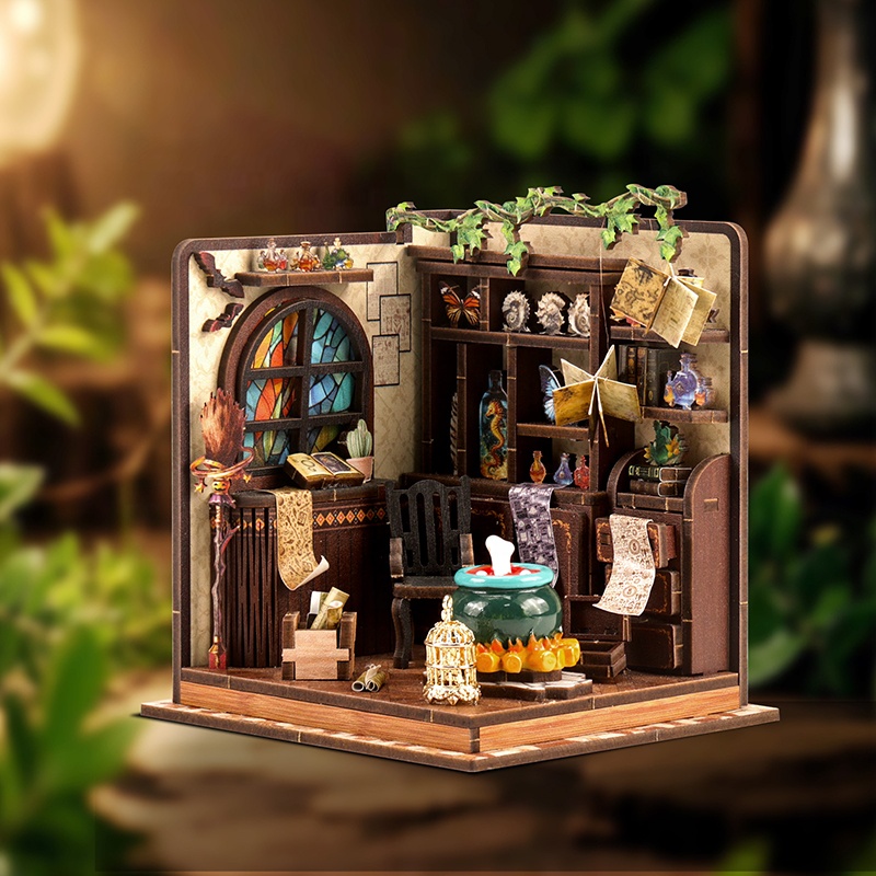 لتقوم بها بنفسك خشبية مصغرة أط - مراجعة Model Kit House وسعره