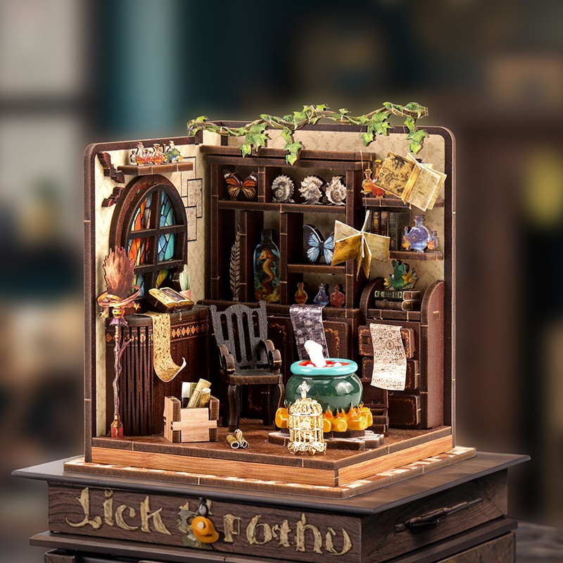 لتقوم بها بنفسك خشبية مصغرة أط - مراجعة Model Kit House وسعره